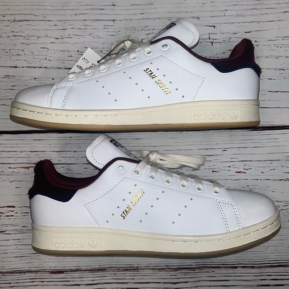 Adidas Original•Stan Smith 'Chenille Pack - Shadow Red'•Sz-7.5•New W/Tags - Picture 2 of 10